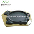 special design for cast iron sizzling steak plate